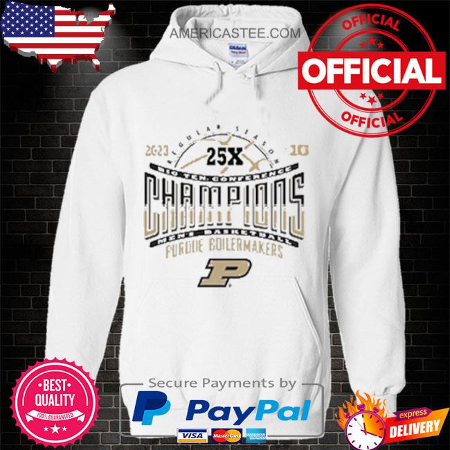 Purdue men’s basketball 25x conference champs shirt