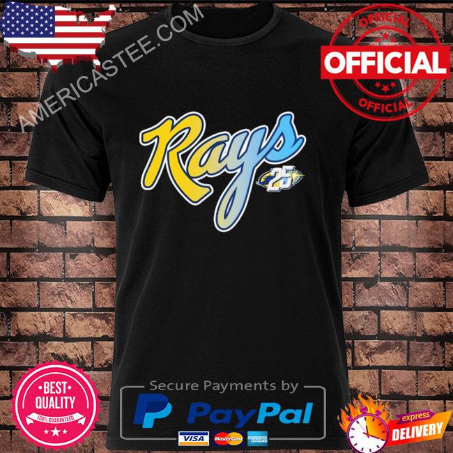 Rays 25th-anniversary shirt
