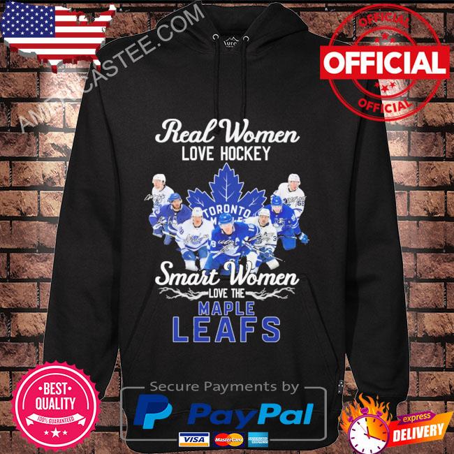 Real women love hockey smart women loves the Toronto Maple Leafs signatures 2023 shirt