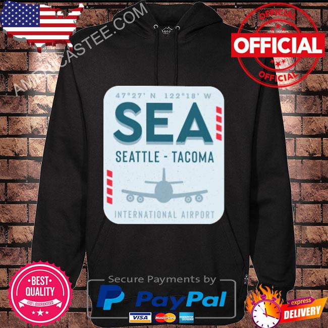 Seattle flight plan seattle tacoma international airport shirt