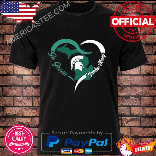 Spartan Strong go green Heart 2023 shirt