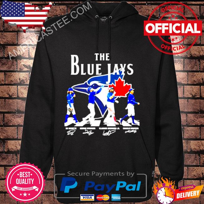 The Blue Jays Bo Bichette Springer Guerrero Jr Montoyo signatures shirt