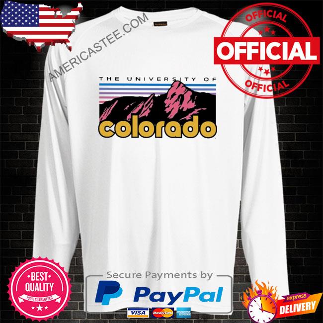 The university of colorado shirt