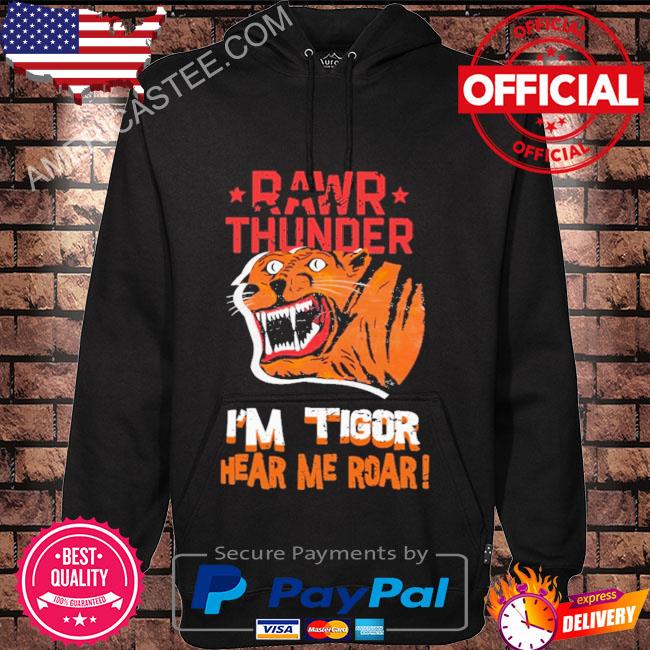 War thunder rawr thunder I’m tigor hear me roar shirt