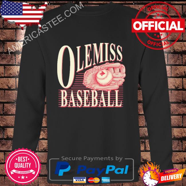 Ole miss baseball stripes shirt