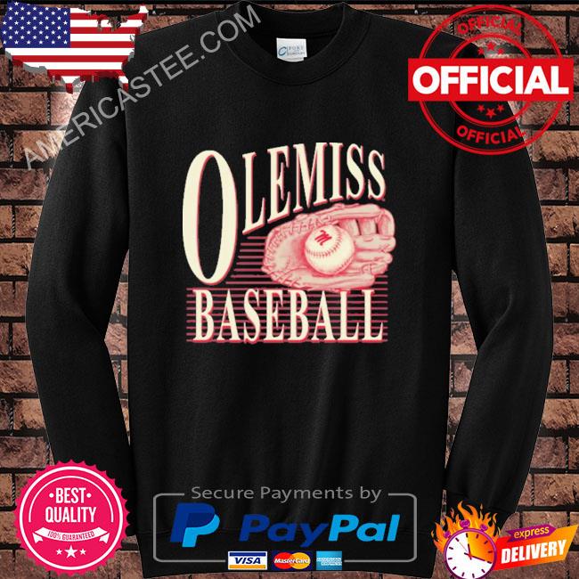 Ole miss baseball stripes shirt