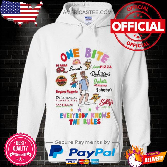 One bite graphic pocket shirt