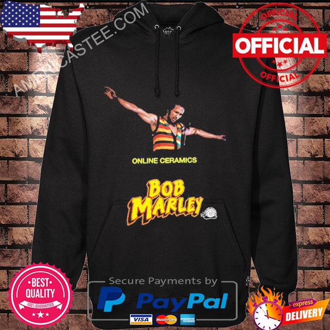 Online Ceramics Bob Marley T-Shirt