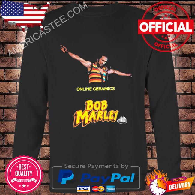 Online Ceramics Bob Marley T-Shirt