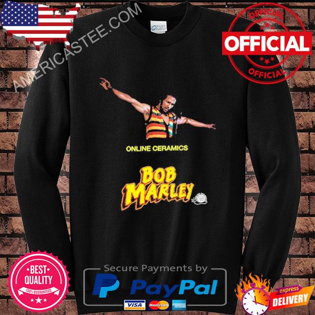 Online Ceramics Bob Marley T-Shirt