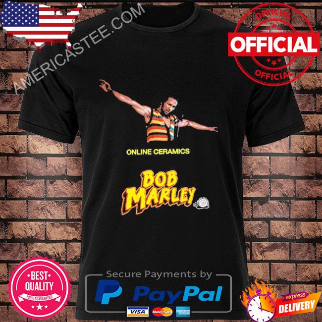 Online Ceramics Bob Marley T-Shirt