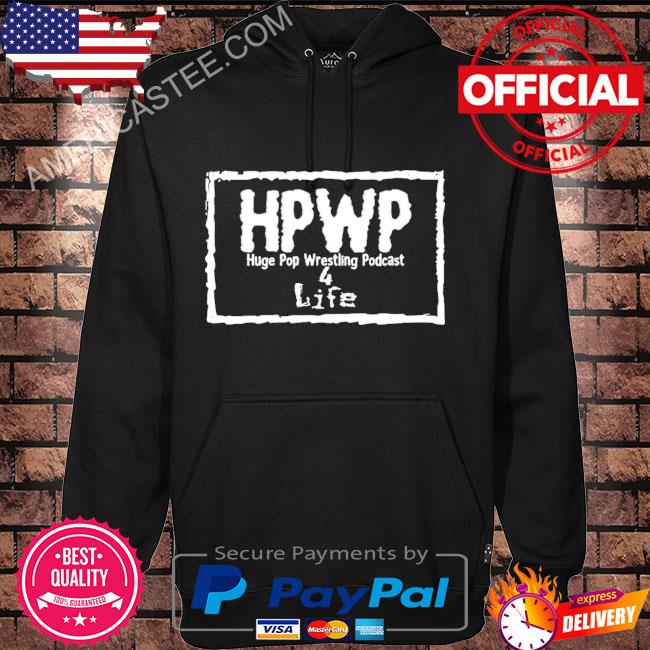 Original Huge pop wrestling poDcast 4Life shirt