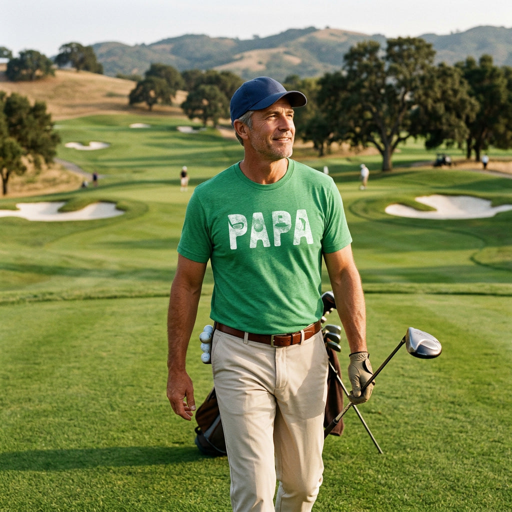 Papa Golf Men's T Shirt