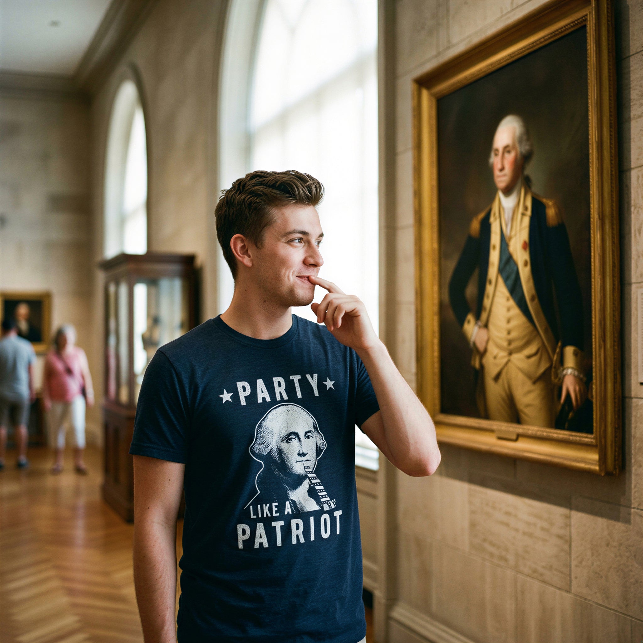 Party Like A Patriot Men's T Shirt