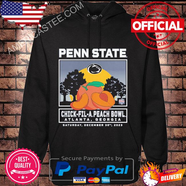Penn State Nittany Lions Fanatics Branded 2023 Peach Bowl Fierce Competitor T-Shirt