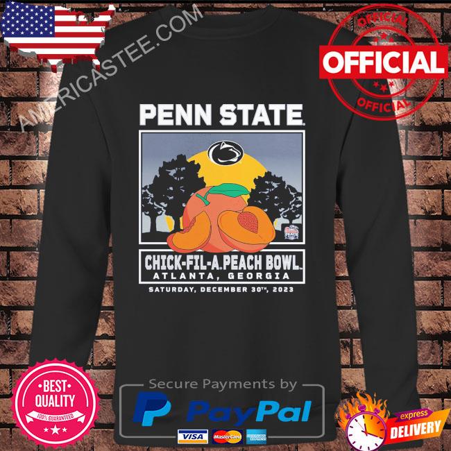 Penn State Nittany Lions Fanatics Branded 2023 Peach Bowl Fierce Competitor T-Shirt