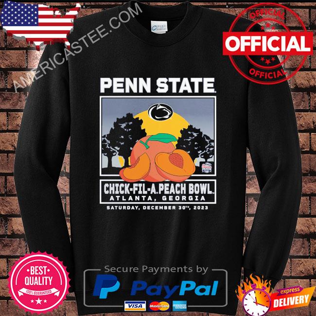 Penn State Nittany Lions Fanatics Branded 2023 Peach Bowl Fierce Competitor T-Shirt
