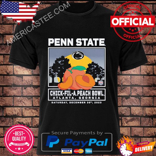 Penn State Nittany Lions Fanatics Branded 2023 Peach Bowl Fierce Competitor T-Shirt