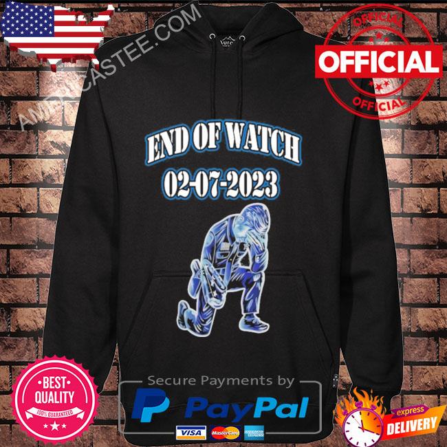 Peter jerving end of watch 02 07 2023 shirt