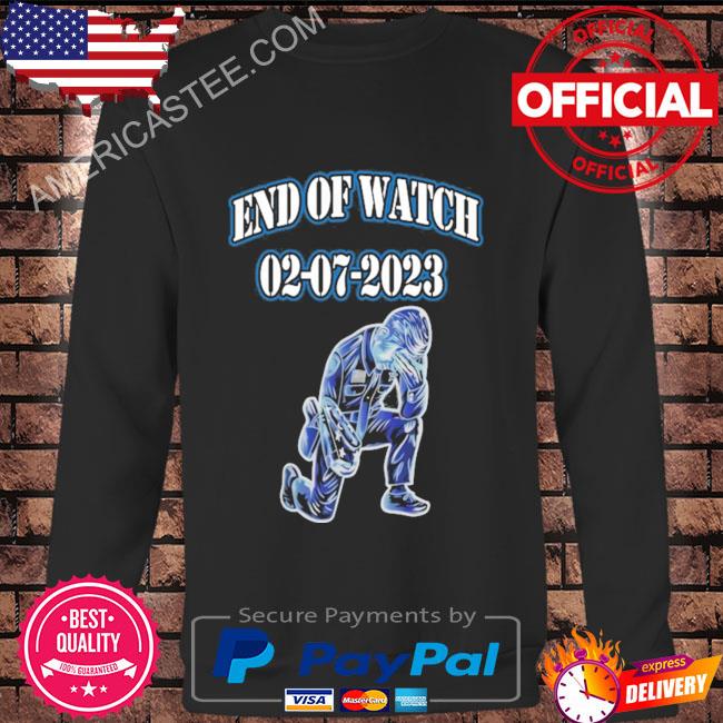Peter jerving end of watch 02 07 2023 shirt