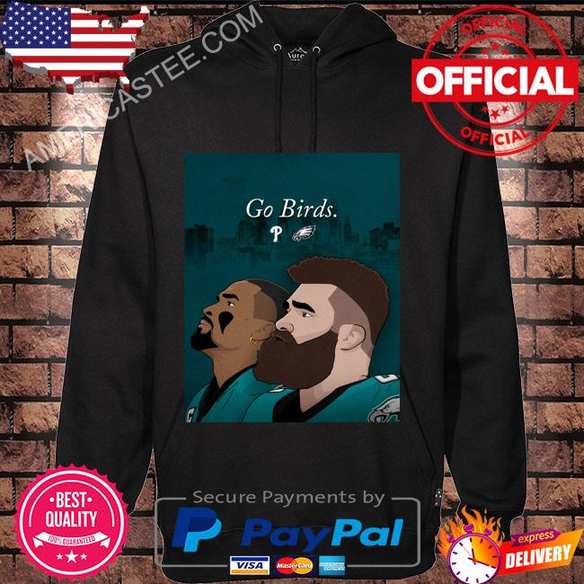 Philadelphia Phillies Jalen Hurts and Brian Go Birds Air Shirt