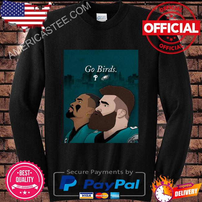 Philadelphia Phillies Jalen Hurts and Brian Go Birds Air Shirt