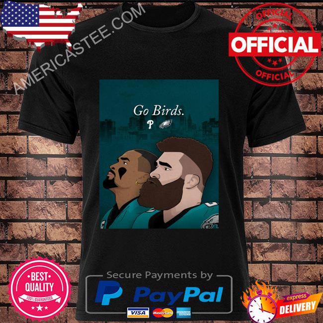 Philadelphia Phillies Jalen Hurts and Brian Go Birds Air Shirt
