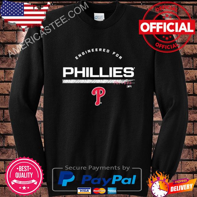 Philadelphia phillies team engineered performance shirt