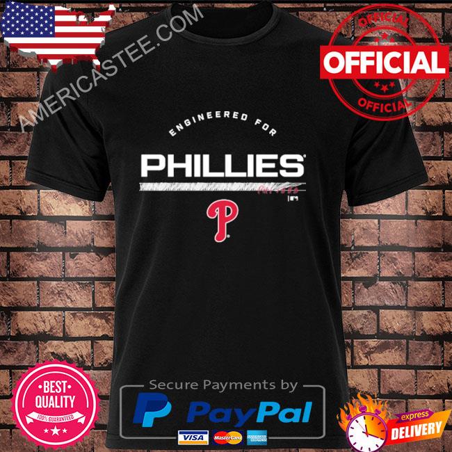 Philadelphia phillies team engineered performance shirt