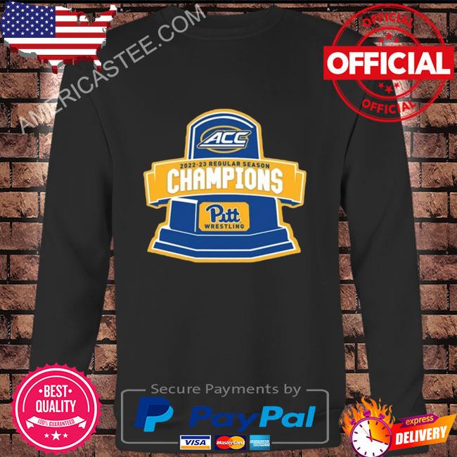 Pitt Panthers 2023 ACC Wrestling Regular Season Champions T-Shirt