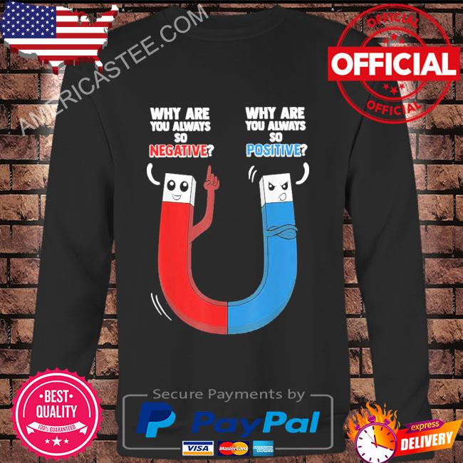 Positive Negative Magnet Science Chemistry T-Shirt