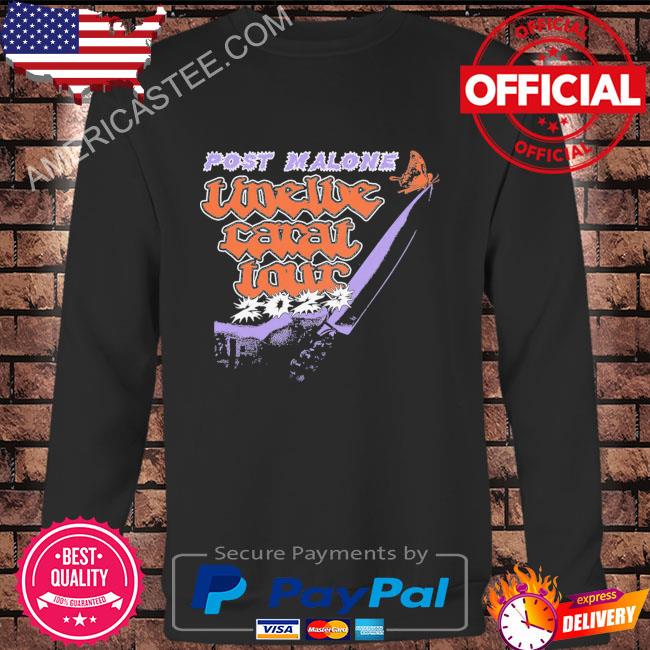 Post Malone AU NZ Tour shirt