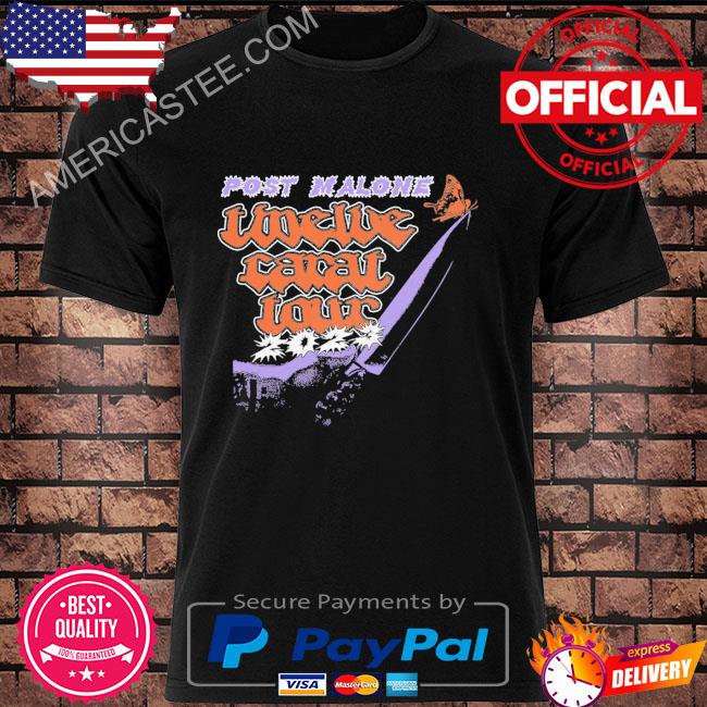 Post Malone AU NZ Tour shirt