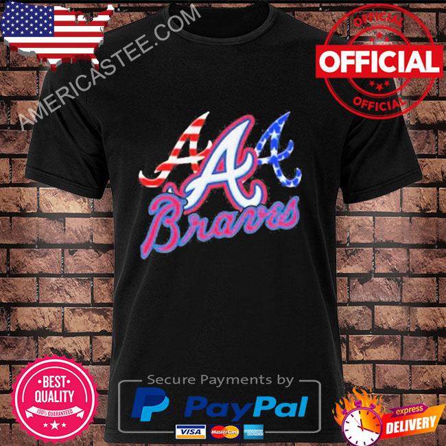 Premium Atlanta Braves Independence Day USA T-Shirt