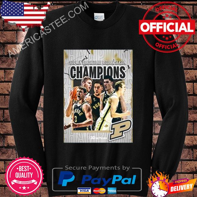 Premium Big ten men’s basketball regular season champions are purdue basketball shirt
