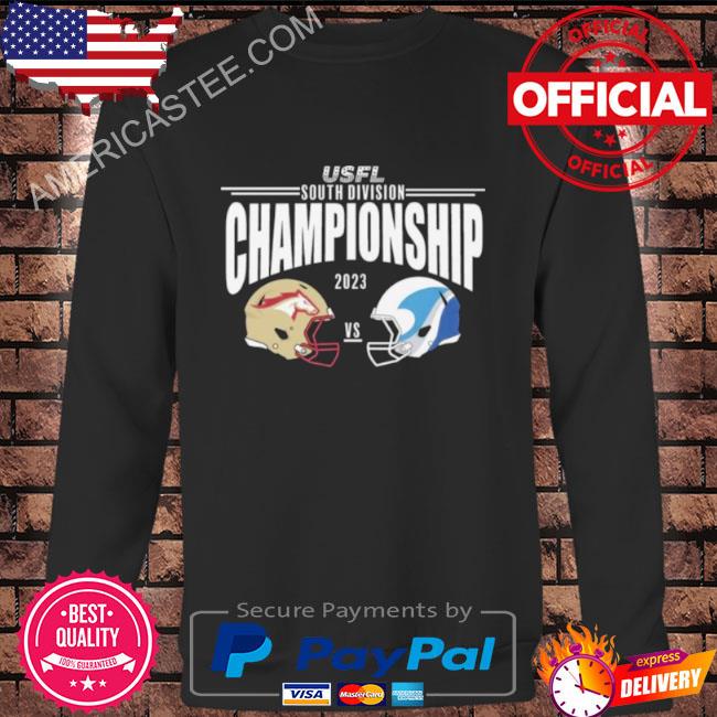 Premium Birmingham stallions vs new orleans breakers 2023 usfl south division championship shirt