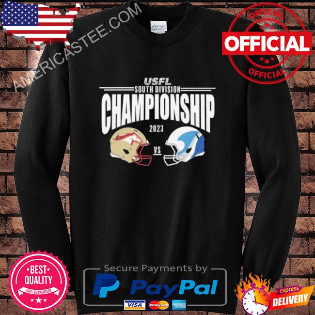 Premium Birmingham stallions vs new orleans breakers 2023 usfl south division championship shirt
