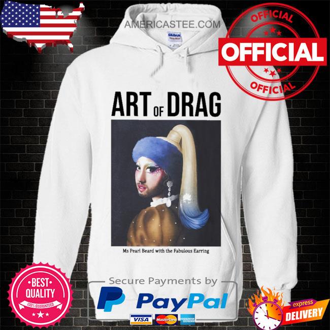 Premium Boohooman X Art Of Drag Ms Pearl Beard With The Fabulous Earring Shirt