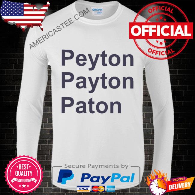 Premium Broncos peyton payton paton shirt