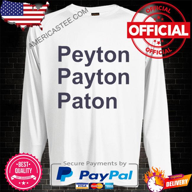 Premium Broncos peyton payton paton shirt