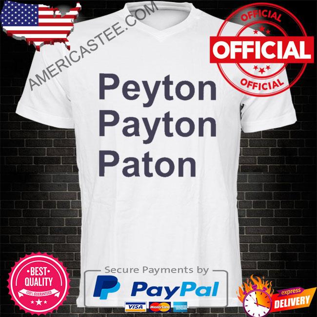Premium Broncos peyton payton paton shirt