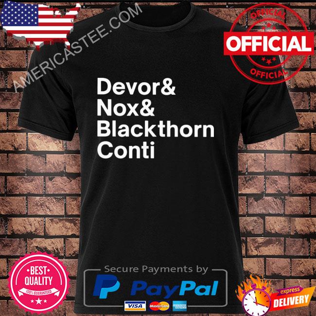 Premium Devor and nox and blackthorn conti shirt