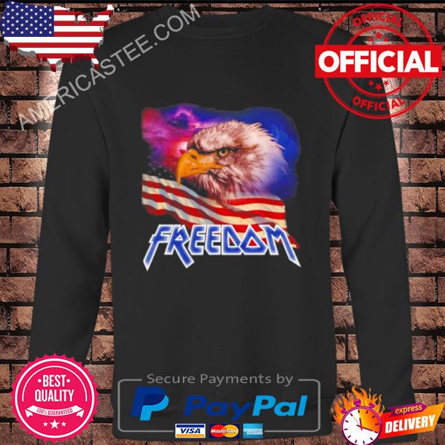 Premium Freedom Eagle American Flag Shirt