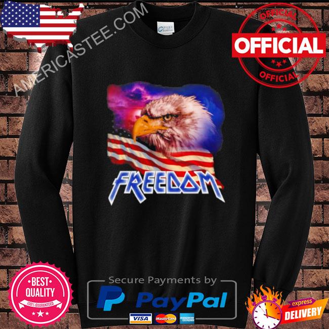Premium Freedom Eagle American Flag Shirt