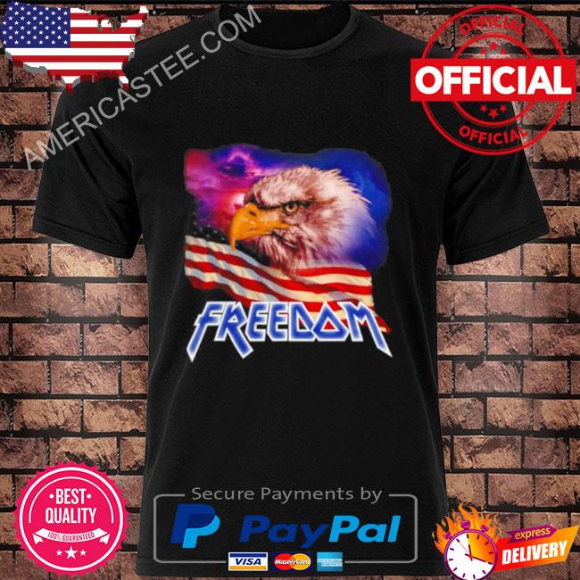 Premium Freedom Eagle American Flag Shirt