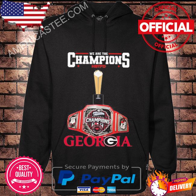 Premium Georgia bulldogs we are the champions 2023 shirt