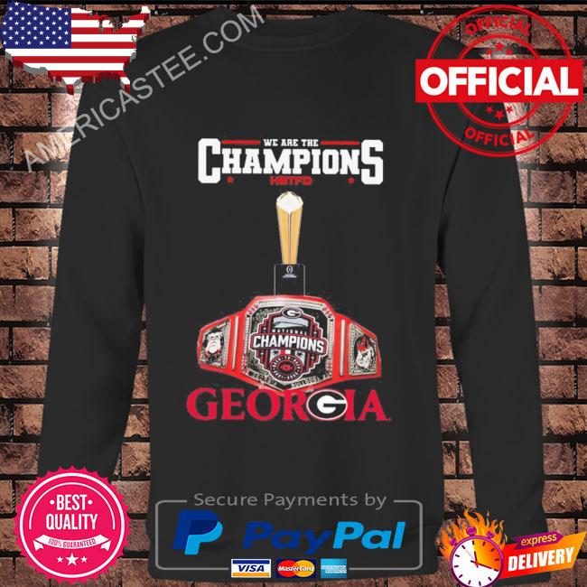 Premium Georgia bulldogs we are the champions 2023 shirt