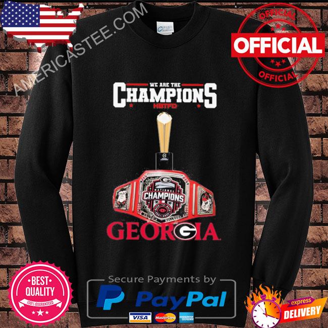 Premium Georgia bulldogs we are the champions 2023 shirt