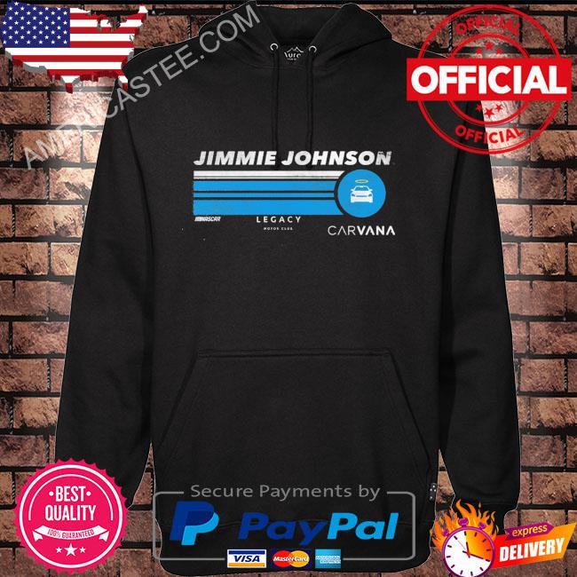 Premium Jimmie johnson legacy motor club team collection heather charcoal hot lap shirt