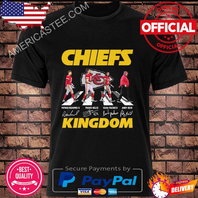 Premium Kansas city Chiefs abbey road kingdom signatures 2023 shirt